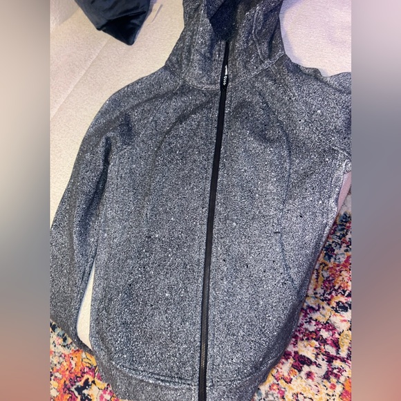 lululemon grey sparkle jacket/hoodie - Picture 3 of 4
